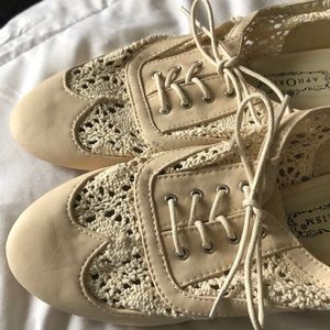 Crochet Oxford Flats